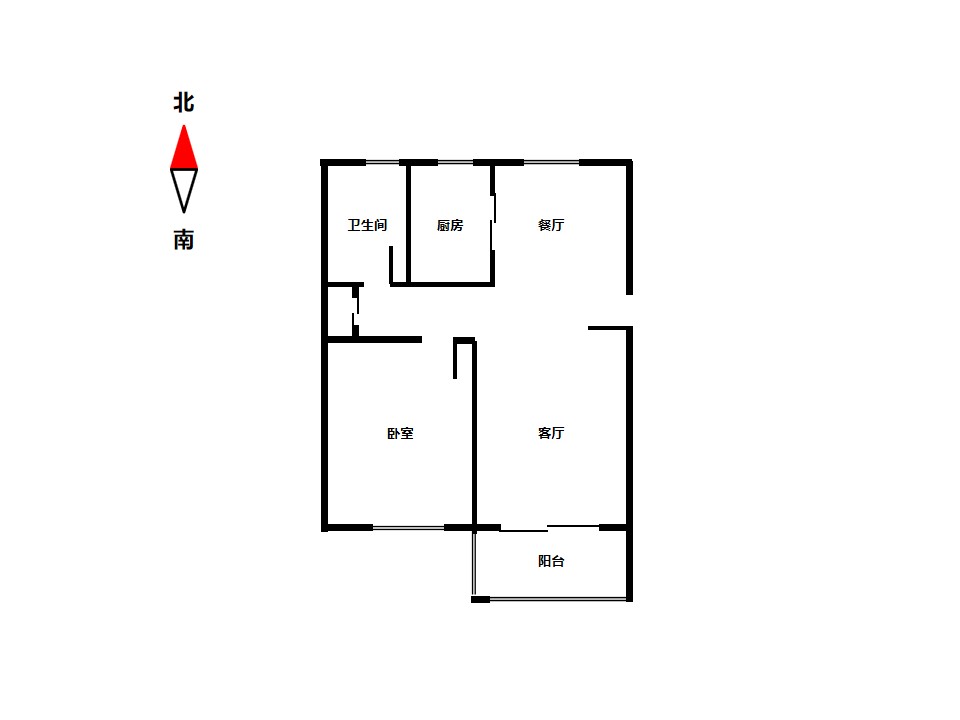 凤凰莱茵苑 2室2厅1卫 98m&sup2;