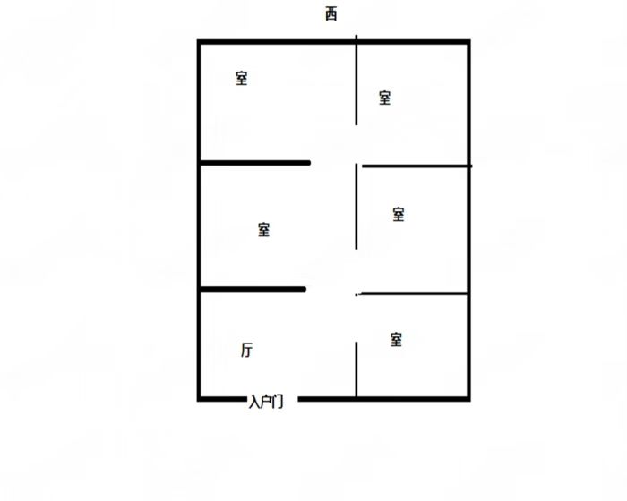 中南世纪城 1室1厅1卫 93.3m²