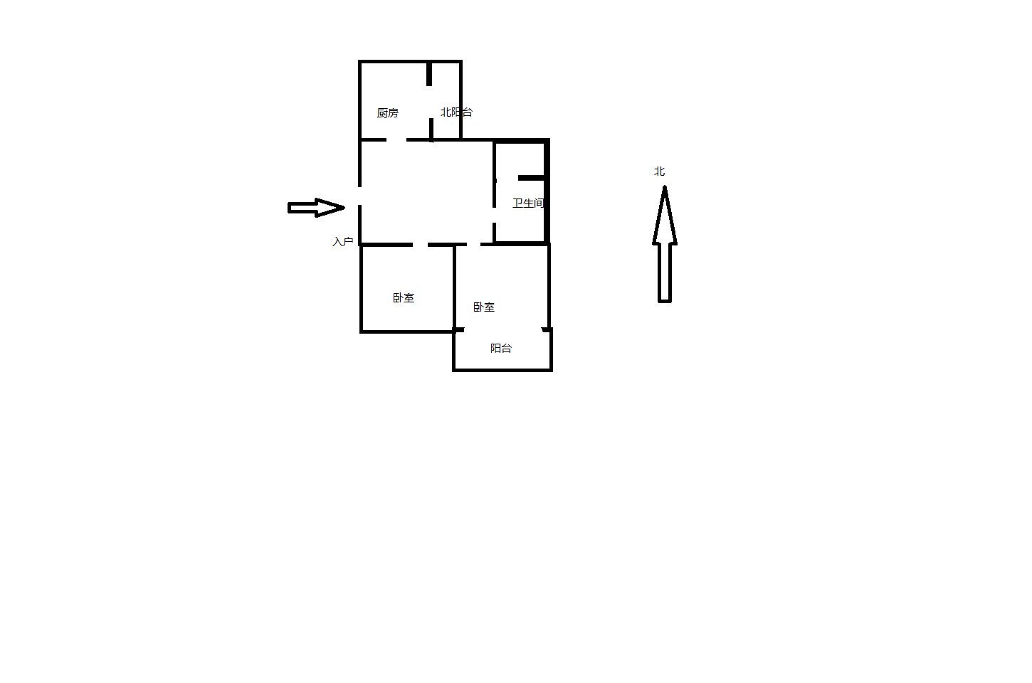 万象西园 2室1厅1卫 63m&sup2;