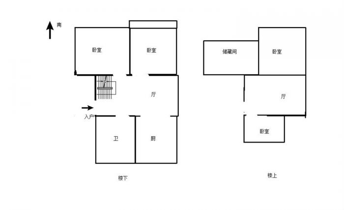 民安花苑 4室2厅1卫 128.00m&sup2;
