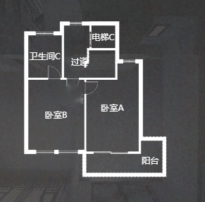 云樾东方 3室2厅2卫 160m&sup2;