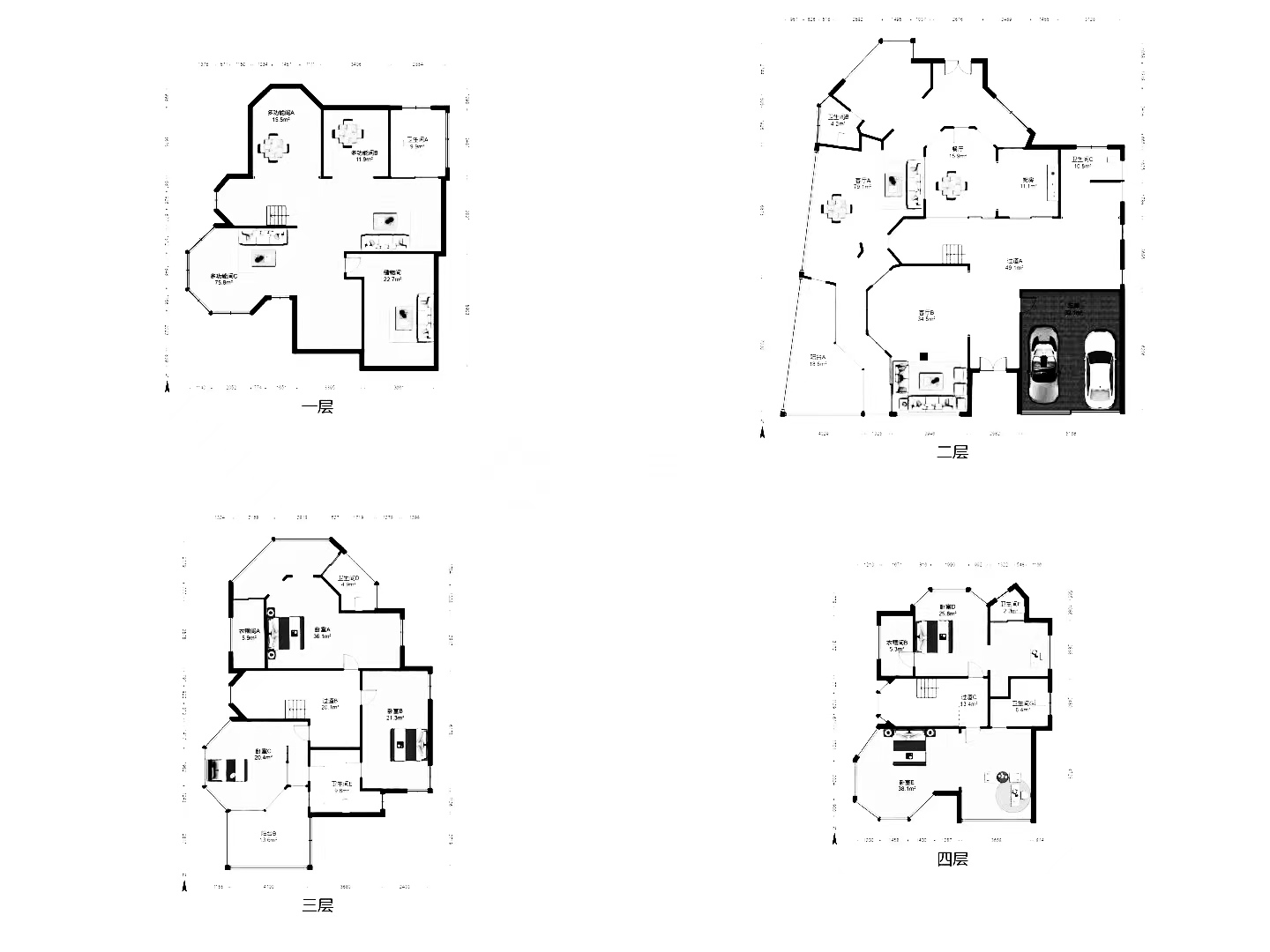 兆丰嘉园 5室2厅4卫 325.00m&sup2;