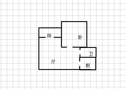 学士府 1室1厅1卫 62m&sup2;