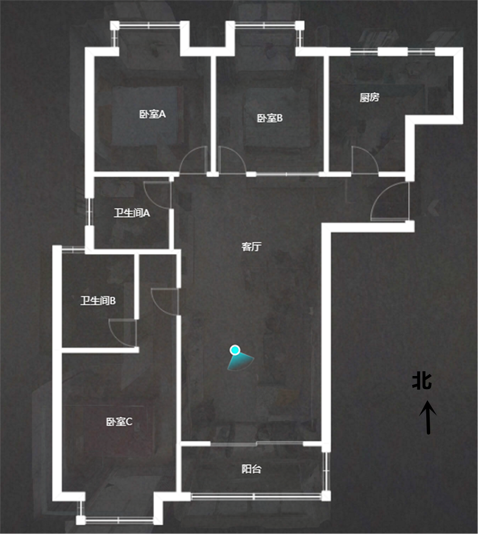 润华国际中心 3室2厅2卫 137m&sup2;