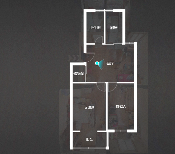 怡居苑 2室1厅1卫 68m&sup2;