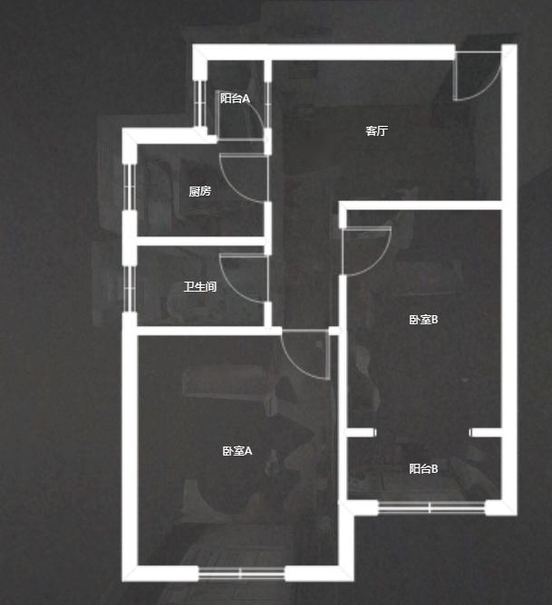 城南新村(崇川区) 2室1厅1卫 55.00m&sup2;