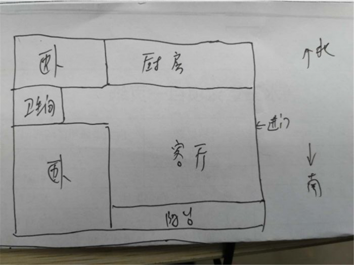 益兴名流府 3室2厅1卫 115m&sup2;