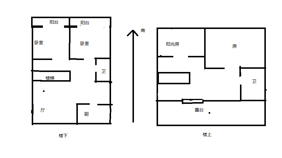 黎明花园 2室2厅2卫 141.10m&sup2;