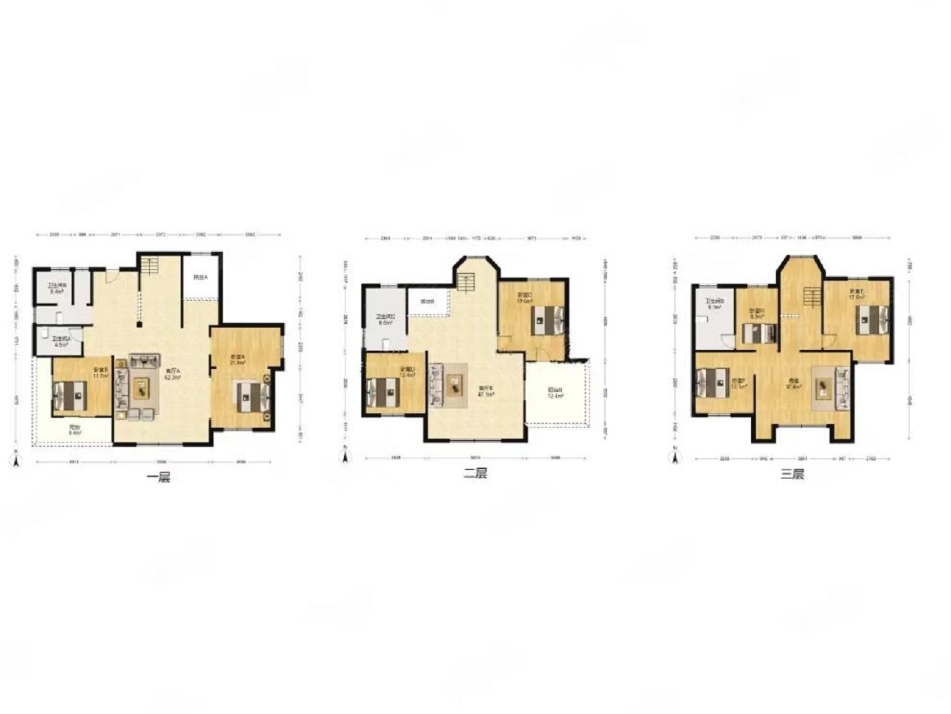 兆丰嘉园 5室2厅3卫 325.00m&sup2;