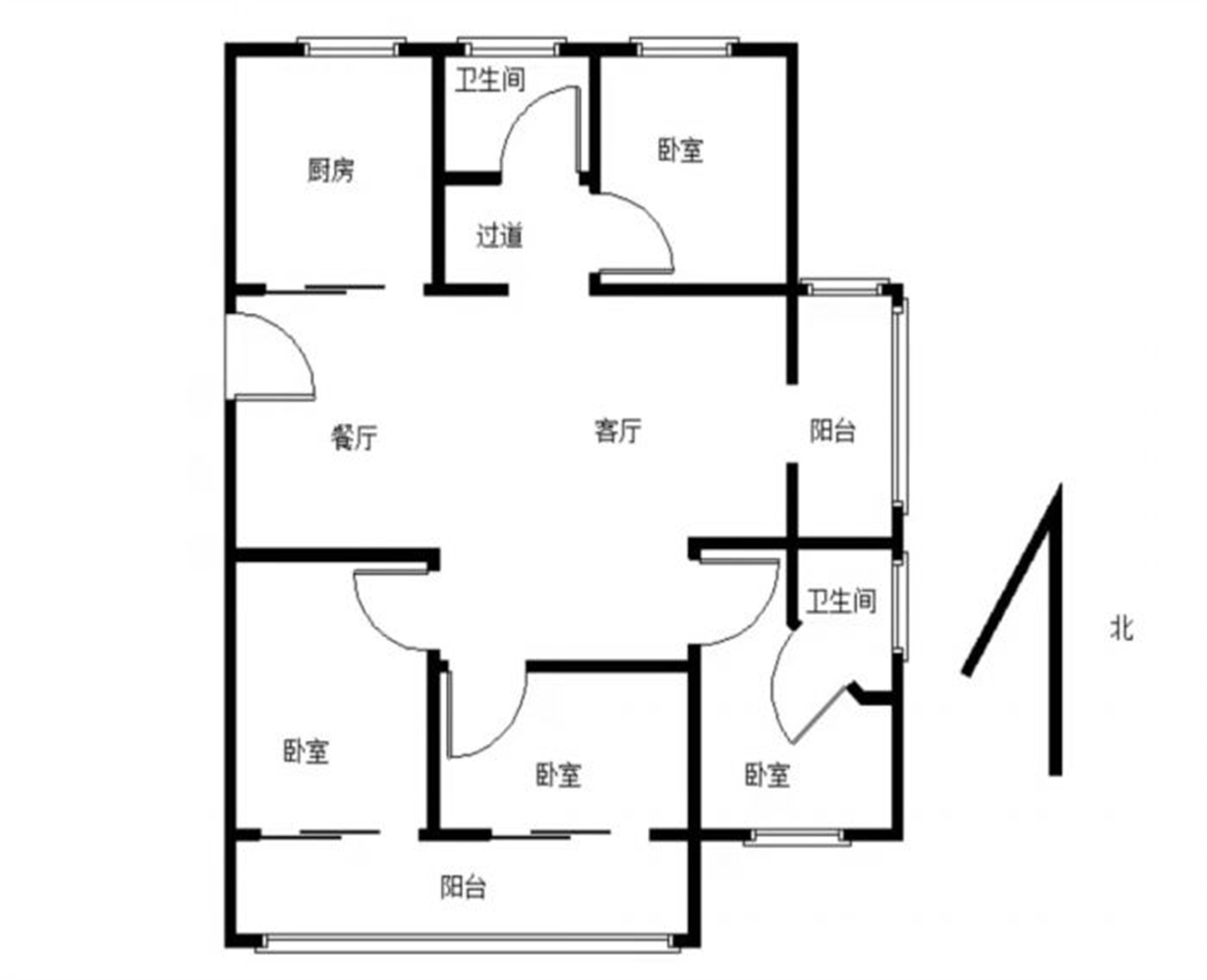 盛和花半里 4室2厅2卫 142m&sup2;