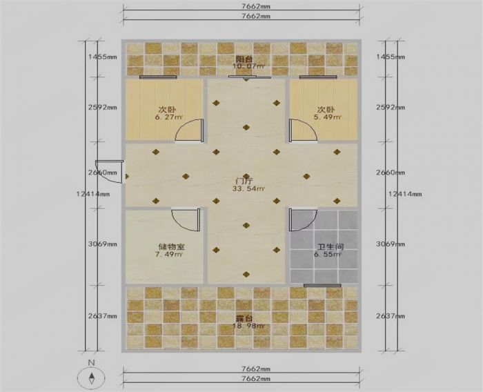 学田北苑 5室2厅2卫 241.5m&sup2;