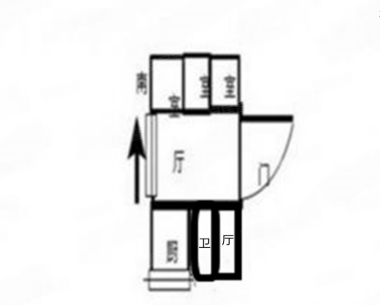 朝晖花园 3室2厅1卫 142m&sup2;