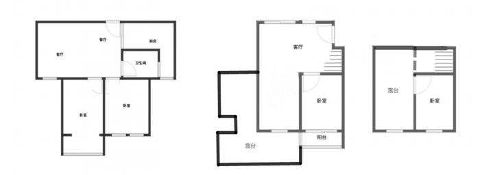 竹韵花园 4室2厅1卫 120m&sup2;