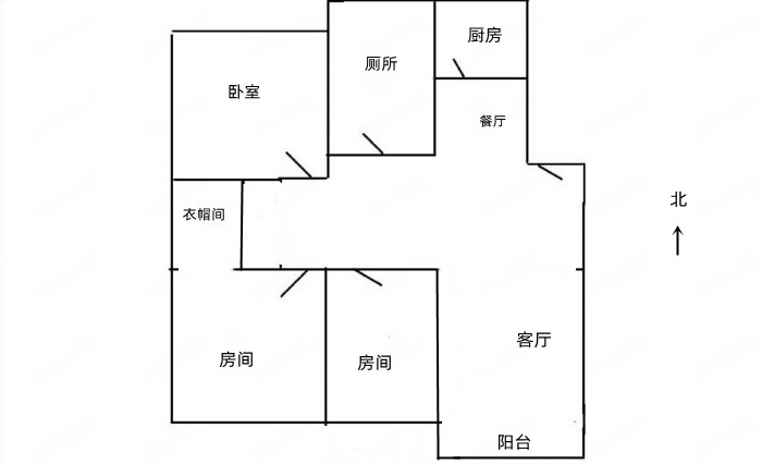 千禧园 3室2厅1卫 131.91m&sup2;