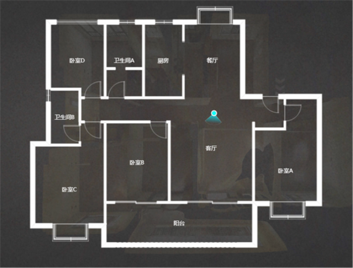 春风南岸西园 4室2厅2卫 136m&sup2;