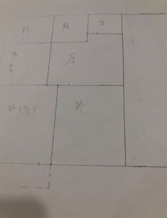 易家桥新村 3室1厅1卫 90m&sup2;