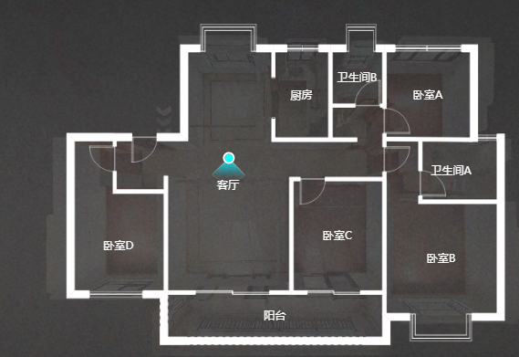 中南熙悦(南通经济技术开发区) 4室2厅2卫 135m&sup2;