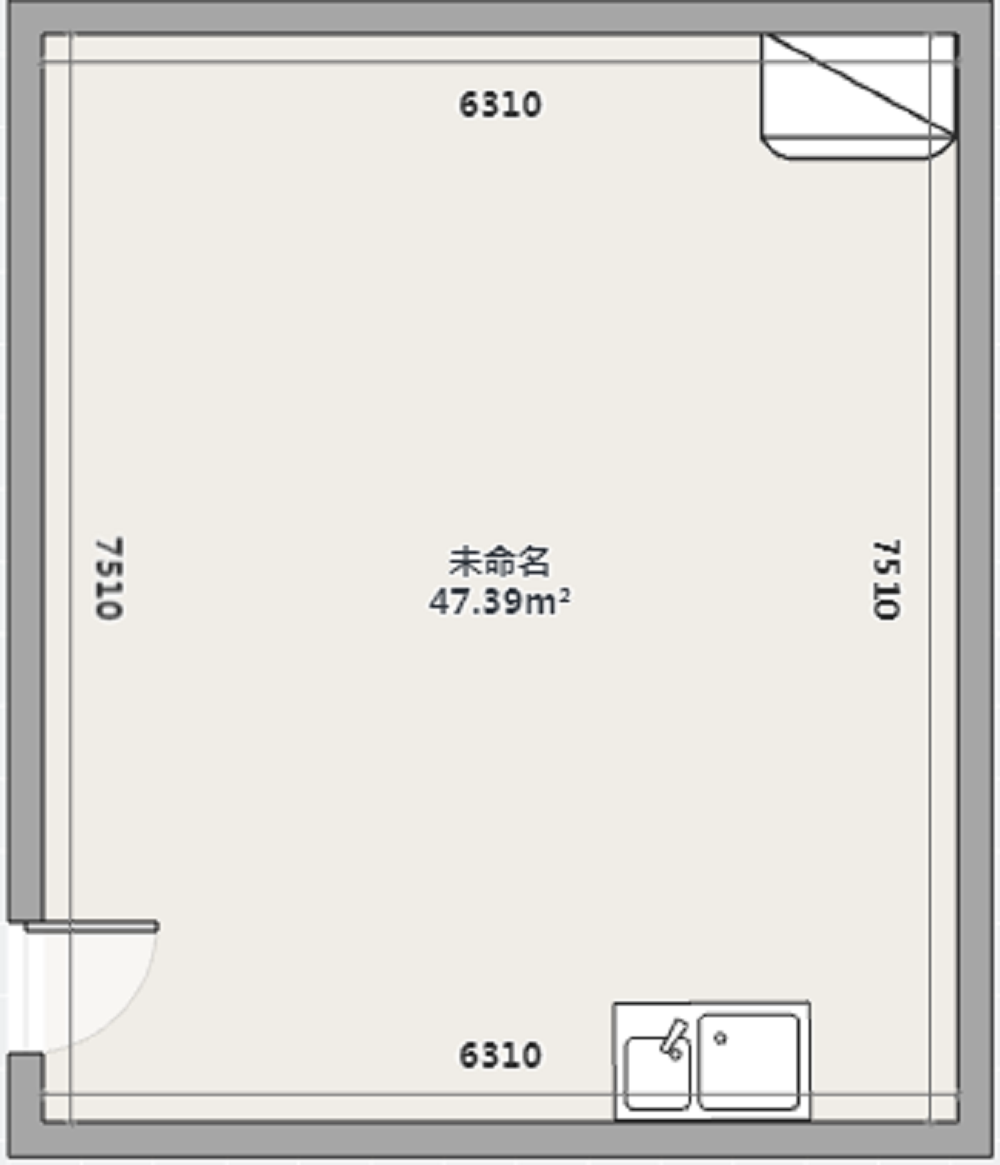 汇金国际 2室2厅1卫 110.00m&sup2;