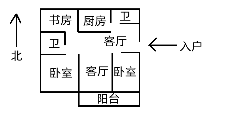教育新村 3室2厅2卫 117m&sup2;