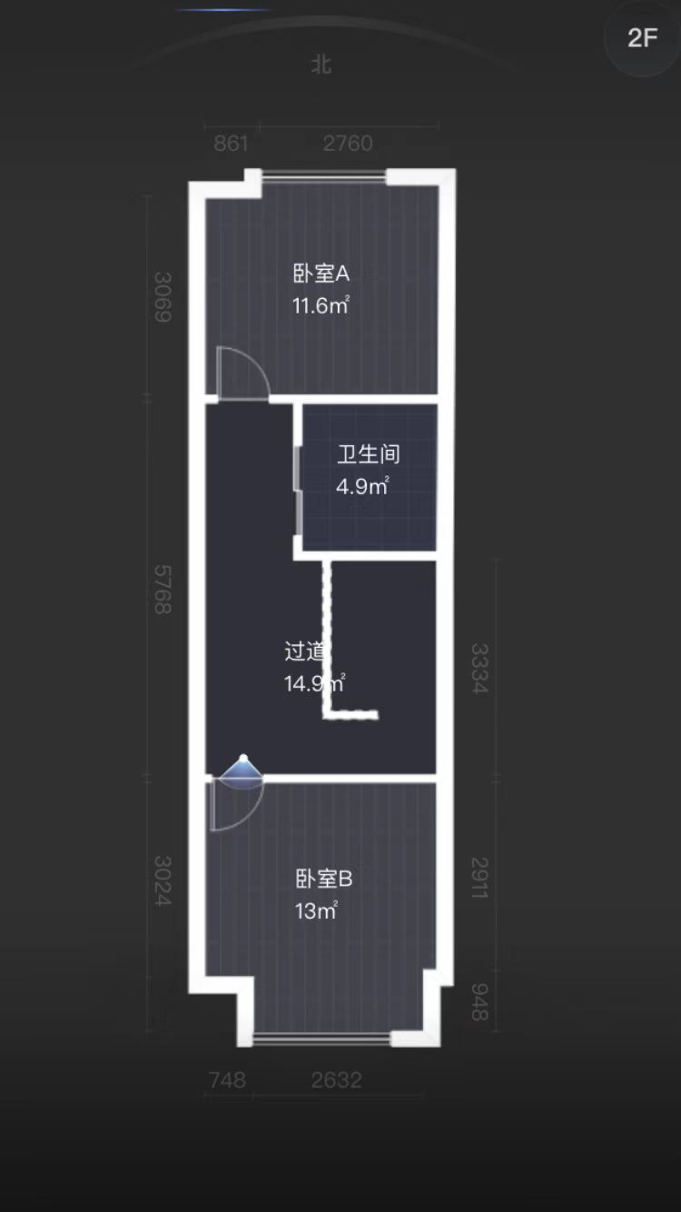 宏景大厦 1室0厅0卫 41.00m&sup2;