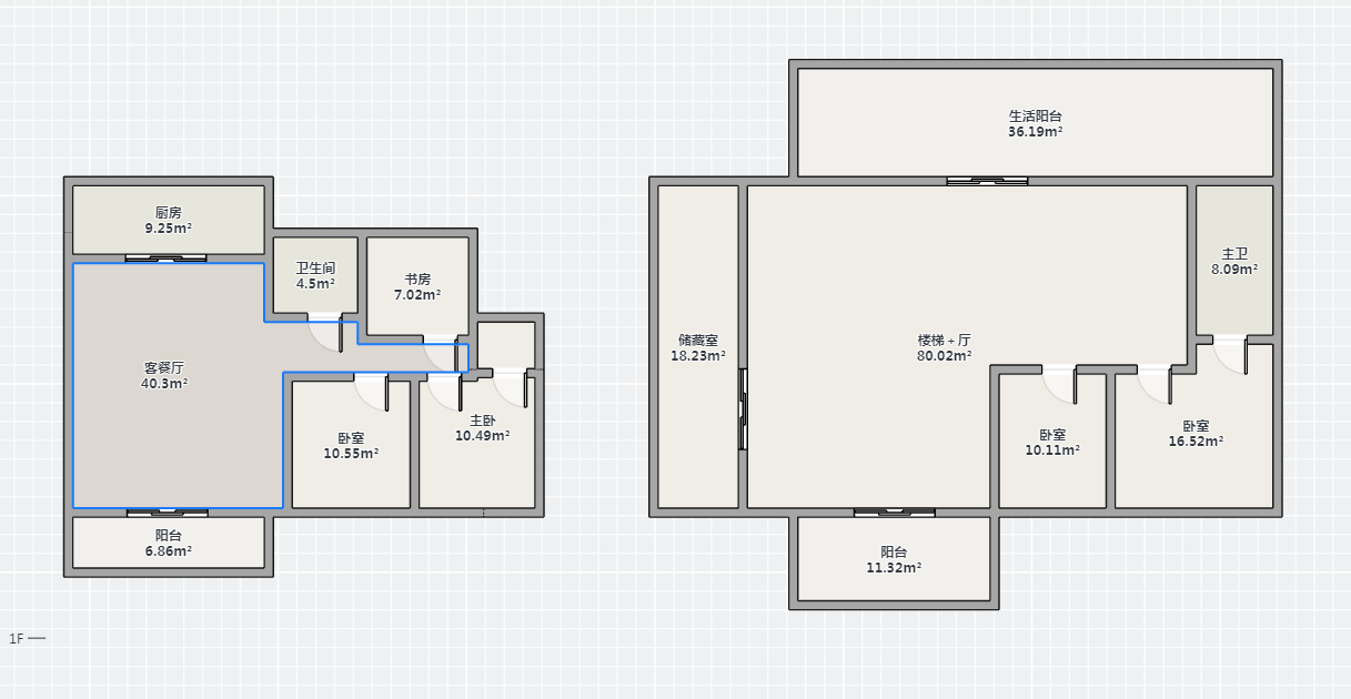 青青家园 4室2厅3卫 202.00m&sup2;