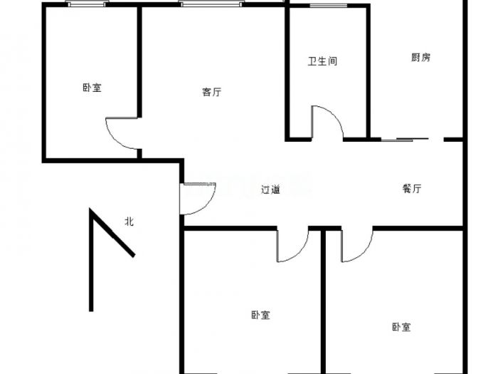 莲花苑 4室3厅2卫 165m&sup2;