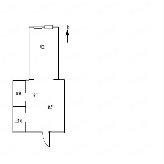 纽约时代 1室1厅1卫 40m&sup2;