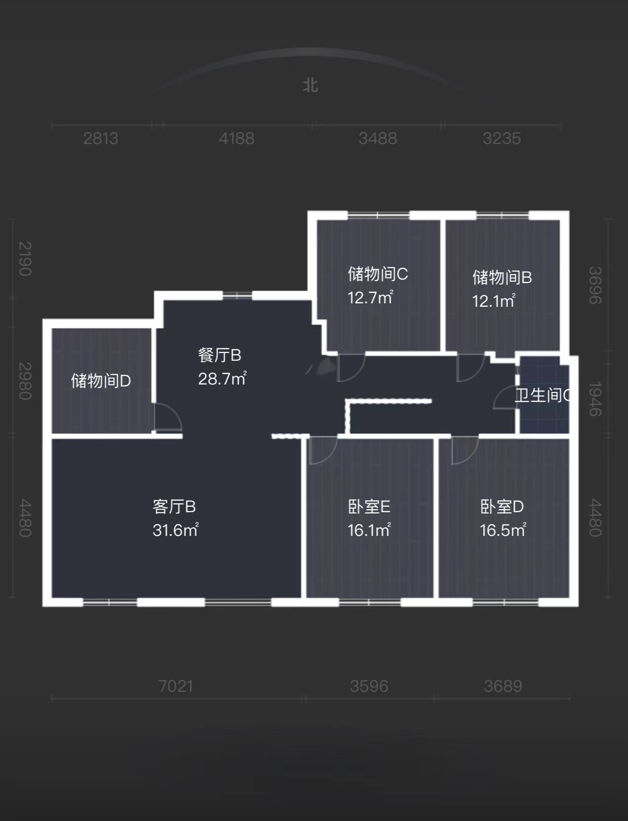 五一新村 1室0厅0卫 132.00m&sup2;