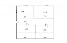 方大花苑 2室1厅1卫 68m&sup2;