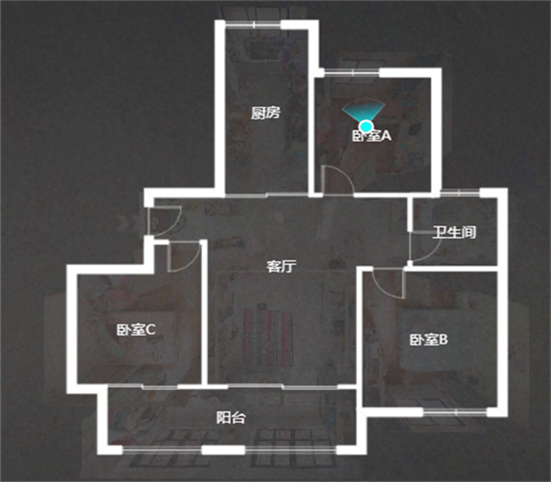 沙家圩花苑 3室2厅1卫 117.00m&sup2;