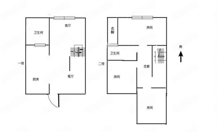 纽约时代 3室2厅1卫 60.00m&sup2;