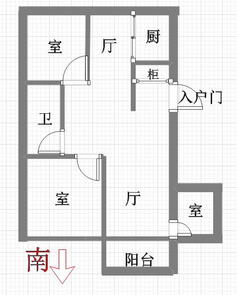 尚海湾 3室2厅1卫 128.00m&sup2;