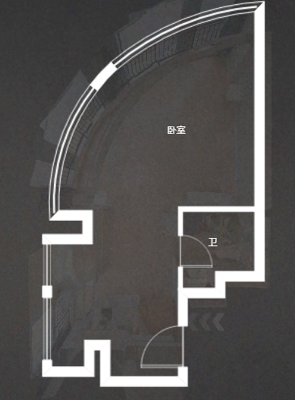 华润悦玺 1室1厅1卫 62m&sup2;