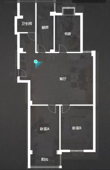 三里墩花苑三期 3室2厅1卫 133.50m&sup2;