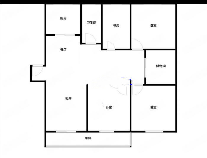 金辉花园 4室2厅2卫 143m&sup2;
