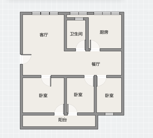光明东村一期 3室1厅1卫 118m&sup2;