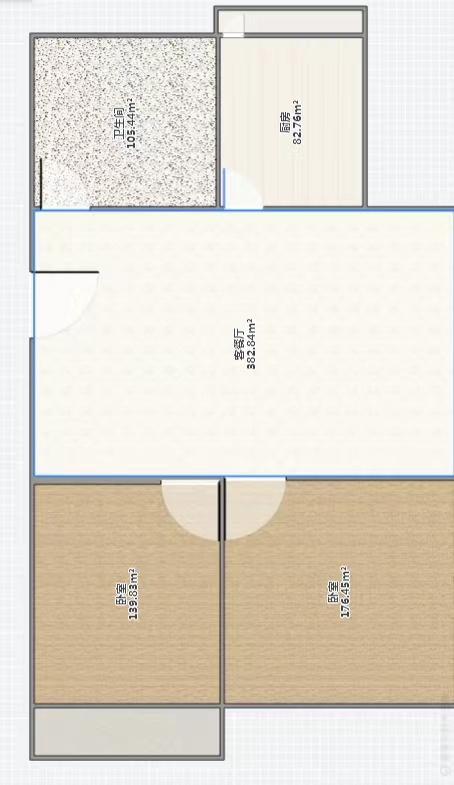 紫东南苑 室厅卫 80m&sup2;