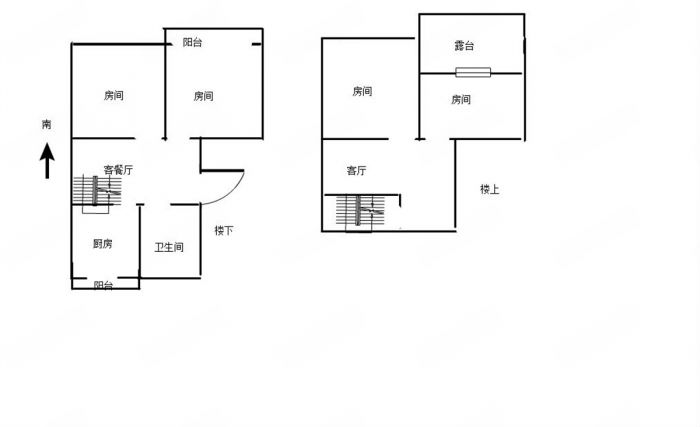 幸福新居 3室2厅1卫 150m&sup2;