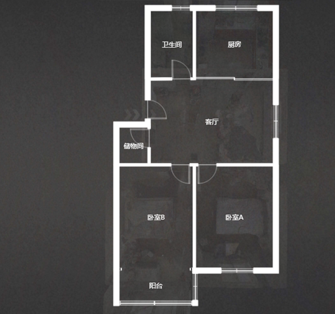 怡居苑 2室1厅1卫 83m&sup2;