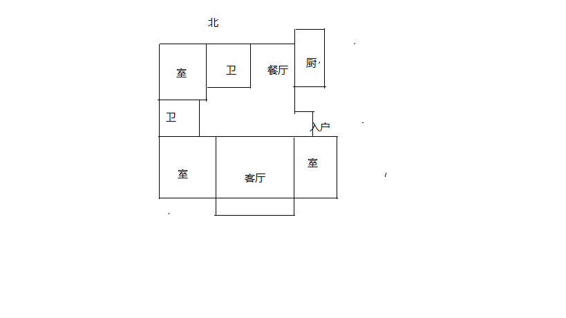 北岸华庭 3室2厅2卫 143m&sup2;