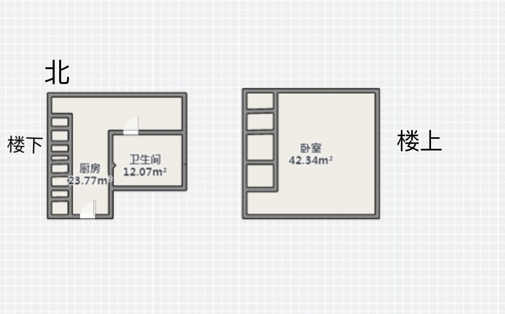 喜悦荟 1室1厅1卫 30m&sup2;