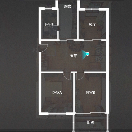 小石桥花苑 3室1厅1卫 89m&sup2;