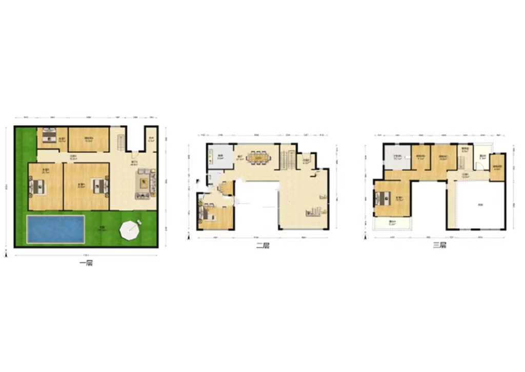 万科白鹭郡 5室2厅3卫 226.97m&sup2;