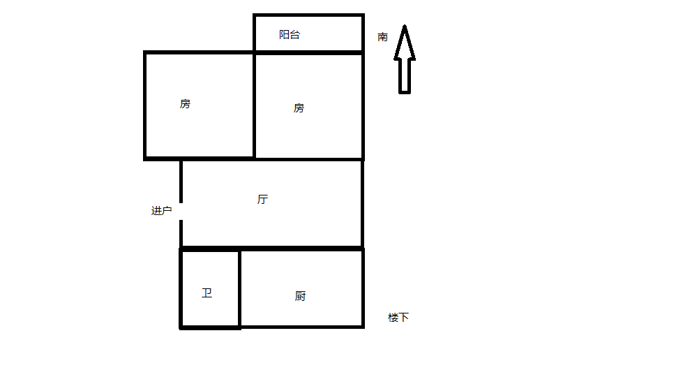 学田北苑 4室2厅1卫 78.00m&sup2;