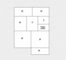 跃龙小苑 5室2厅2卫 166m&sup2;