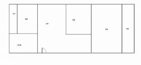 天山花苑 2室1厅1卫 90m&sup2;