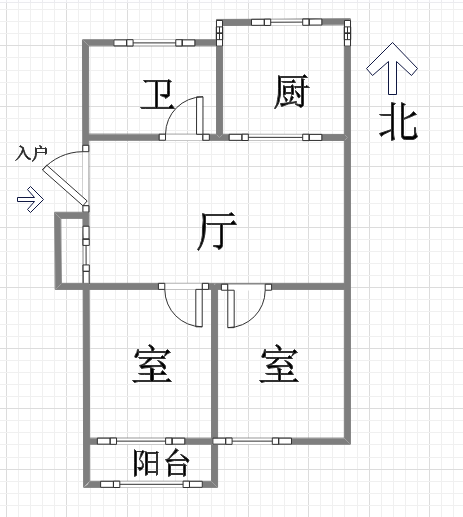 春晖花园 2室1厅1卫 94m&sup2;