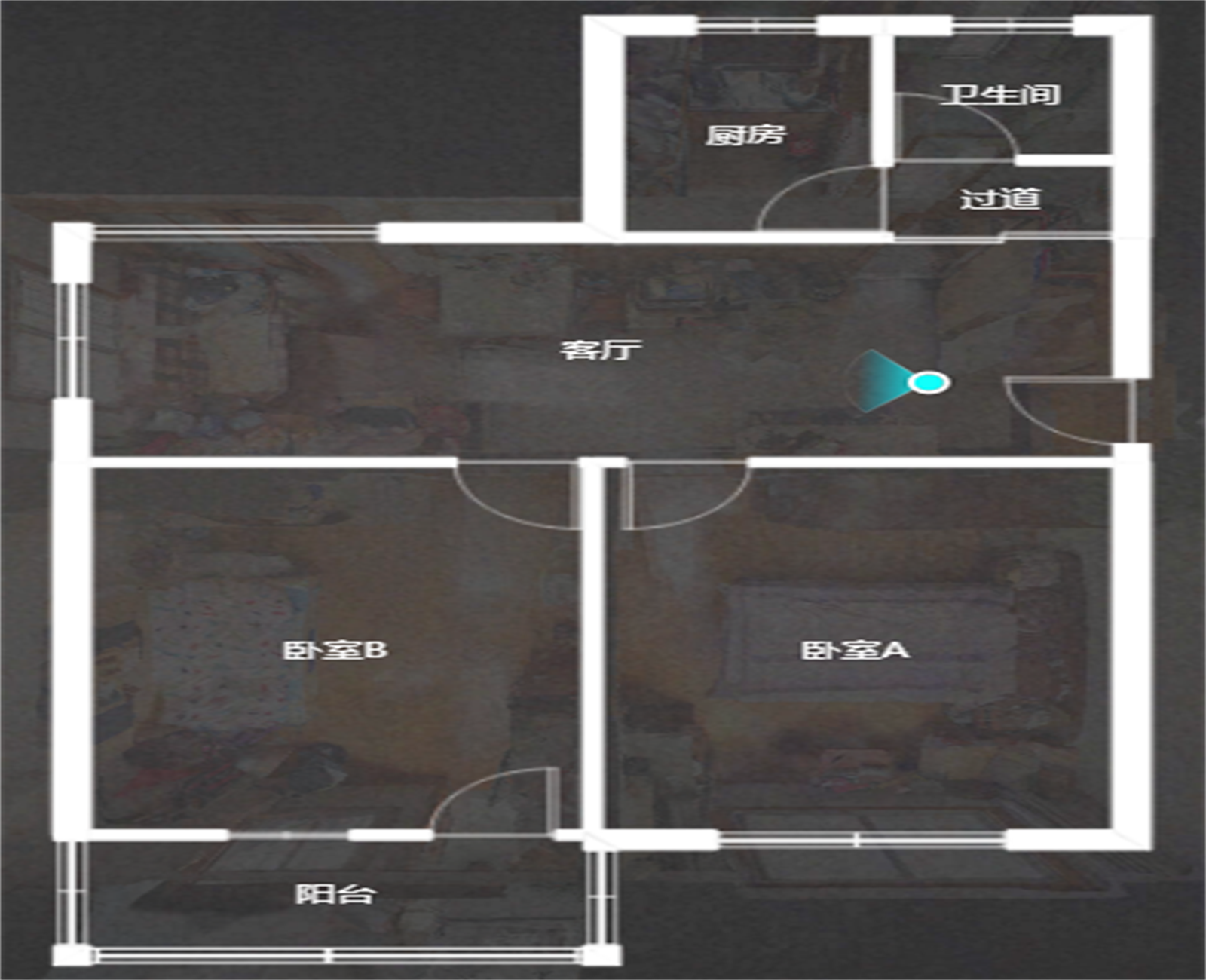 易家桥新村 2室1厅1卫 71m&sup2;
