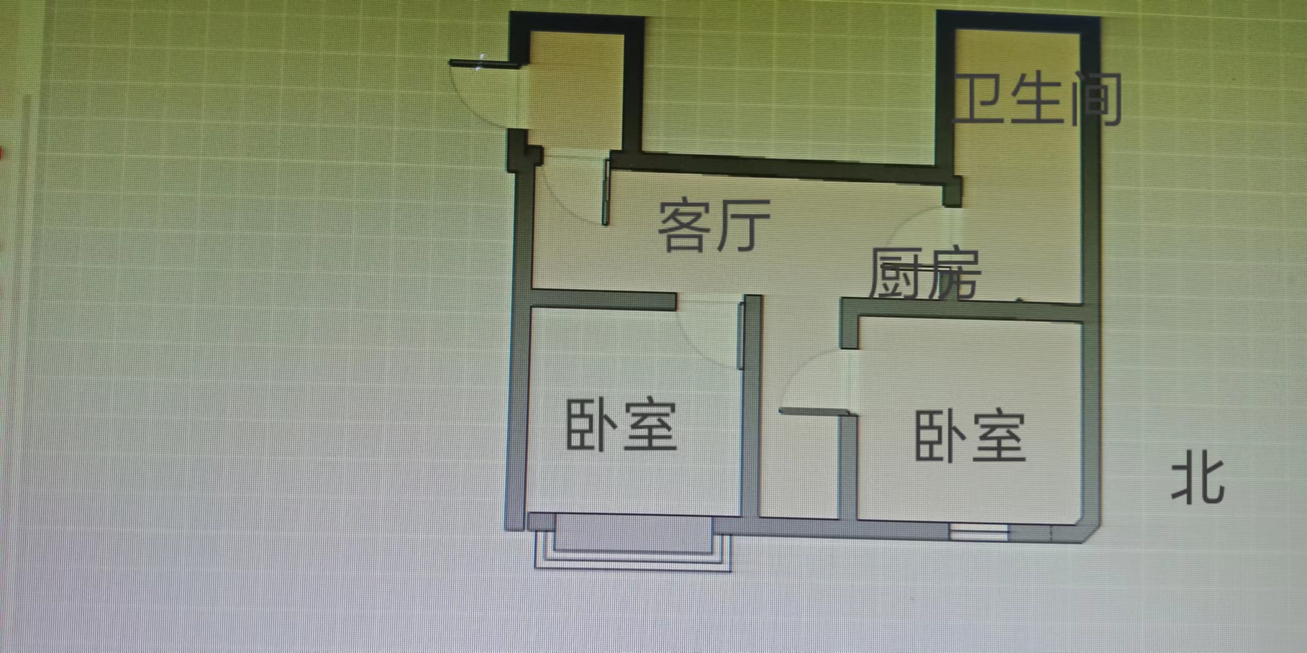 天虹花园 1室1厅1卫 30.00m&sup2;