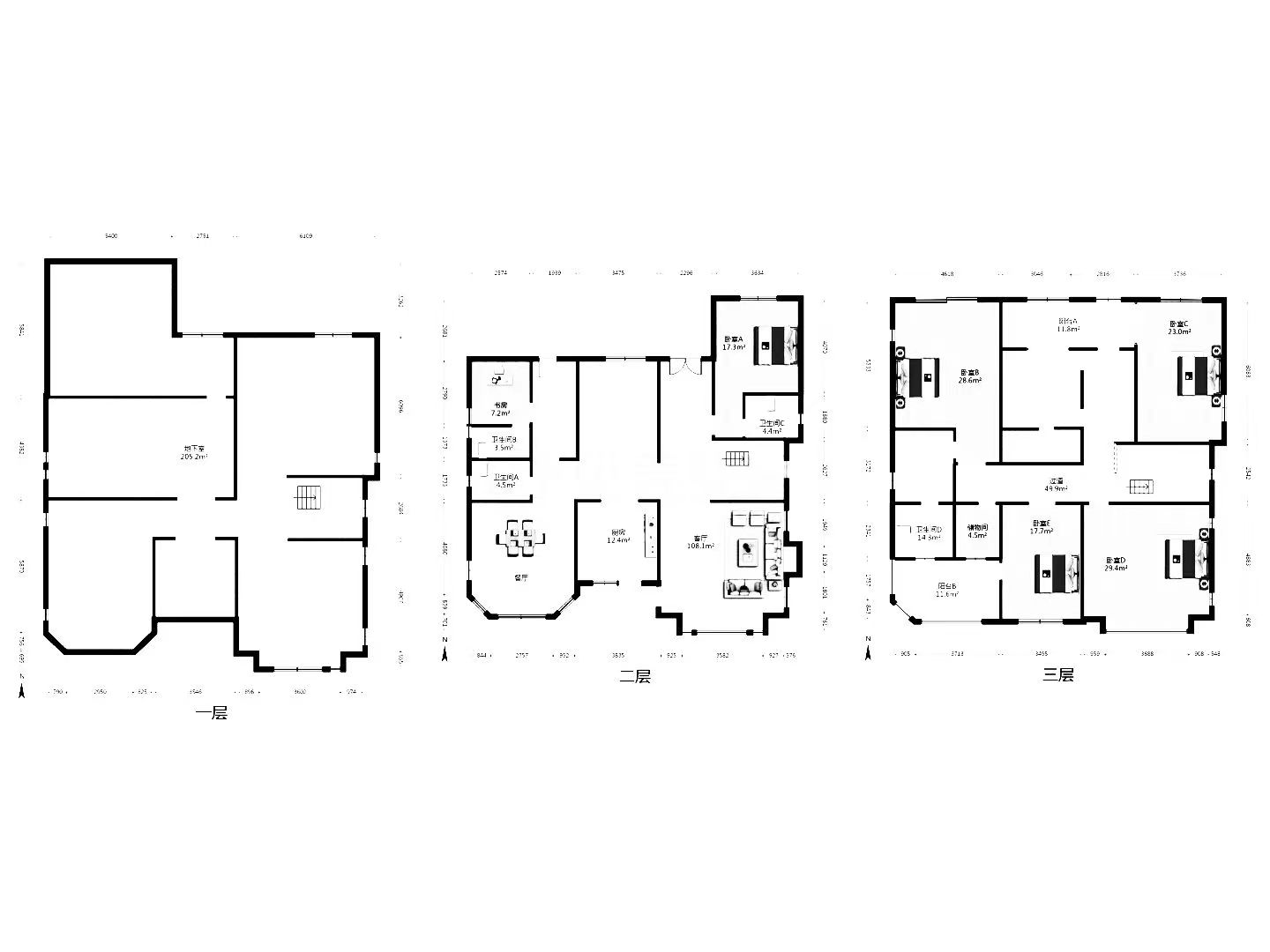 东郊庄园 8室3厅5卫 854.26m&sup2;